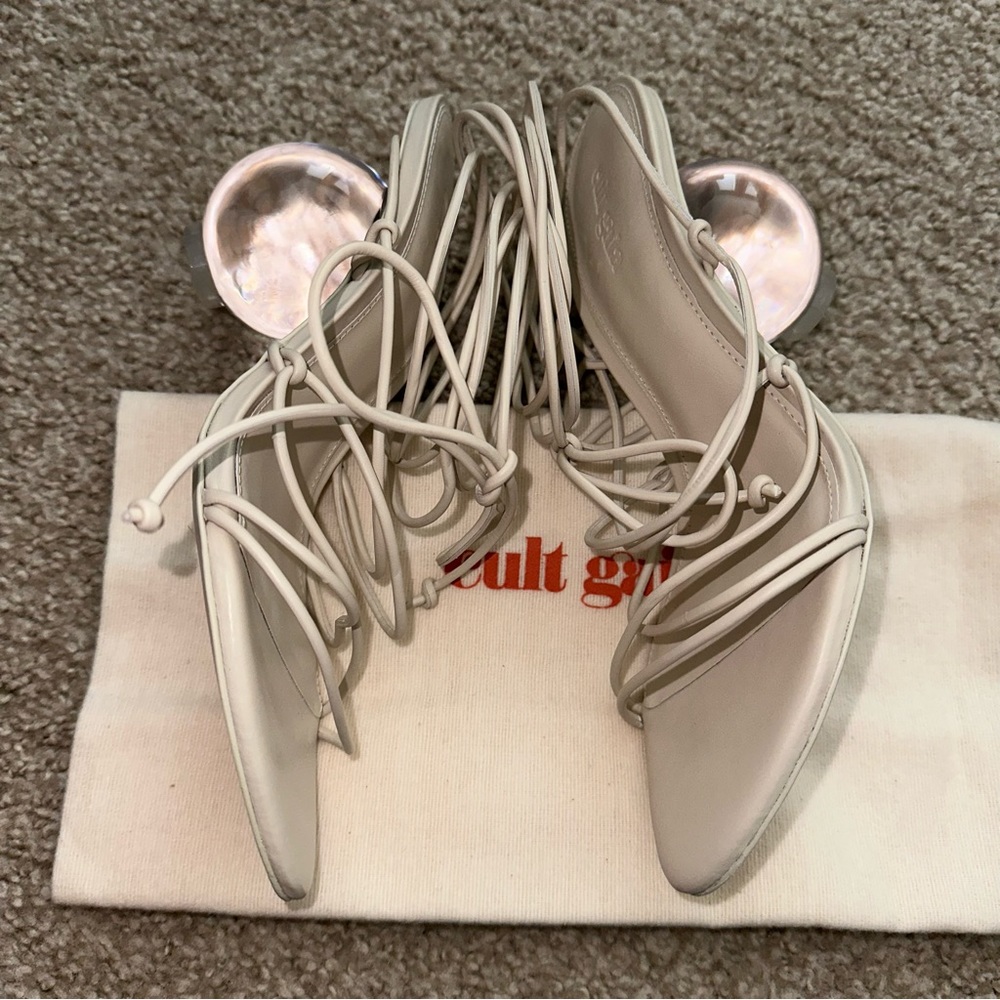 CULT GAIA Leather Sandals - Picture 11 of 15